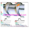 China Bimetallic Conical Twin Screw And Barrel 